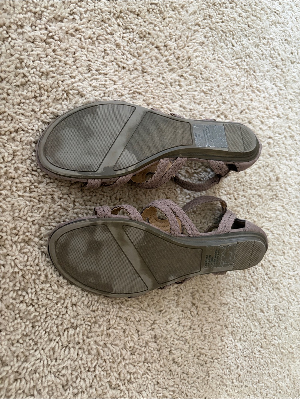 Lauren Conrad Braided Cutout Sandal - Women’s Size 8 - Picture 5 of 5